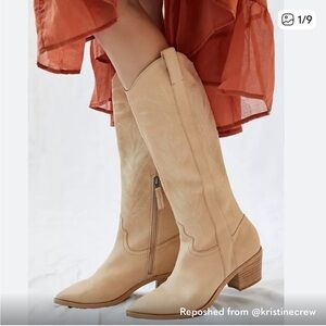 Dolce vita tall western boots